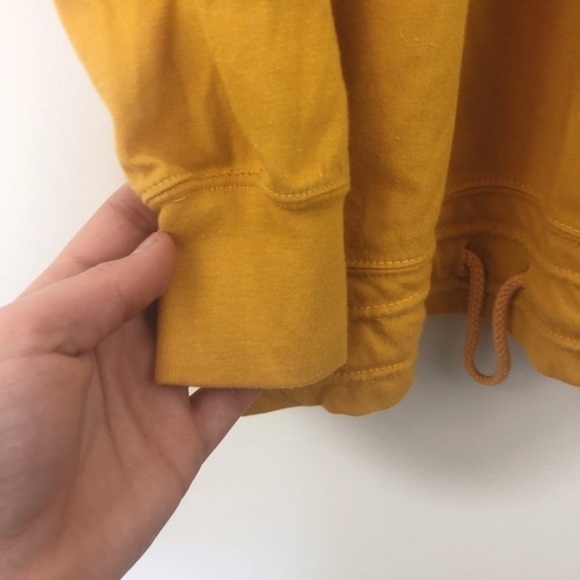 Gerard Works Women's Mustard Yellow Turtle/ Mock Neck Long Sleeve Top Size L - Picture 4 of 10